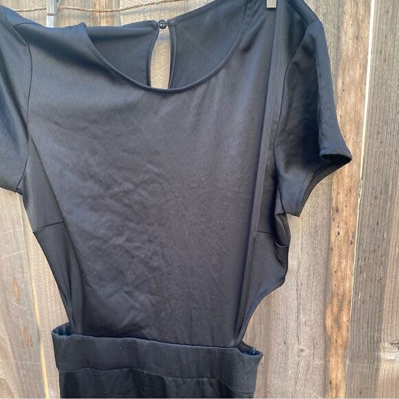 BA&SH Ritz Cutout RARE Midi Classic Slit Dress size 4 NWT - Picture 7 of 14